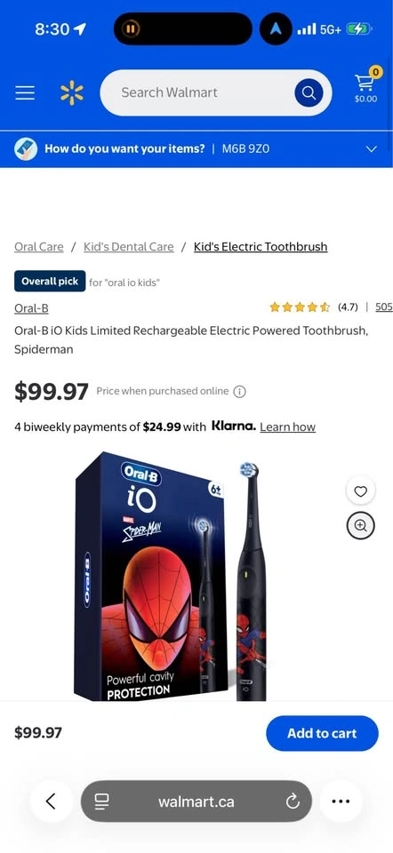Oral-b IO Kids rechargeable toothbrush - photo 2