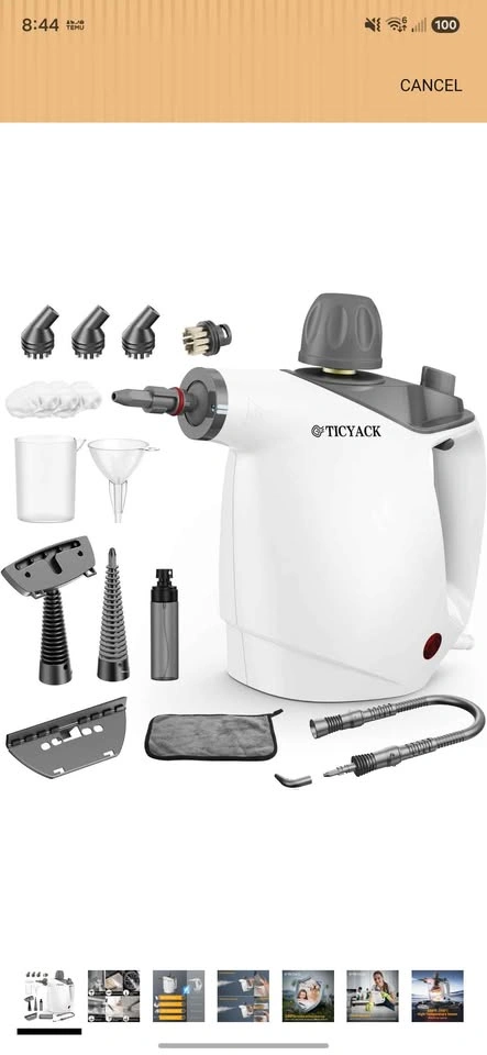 TICYACK EM-316 Multifunctional Handheld Steam Cleaner - photo 2