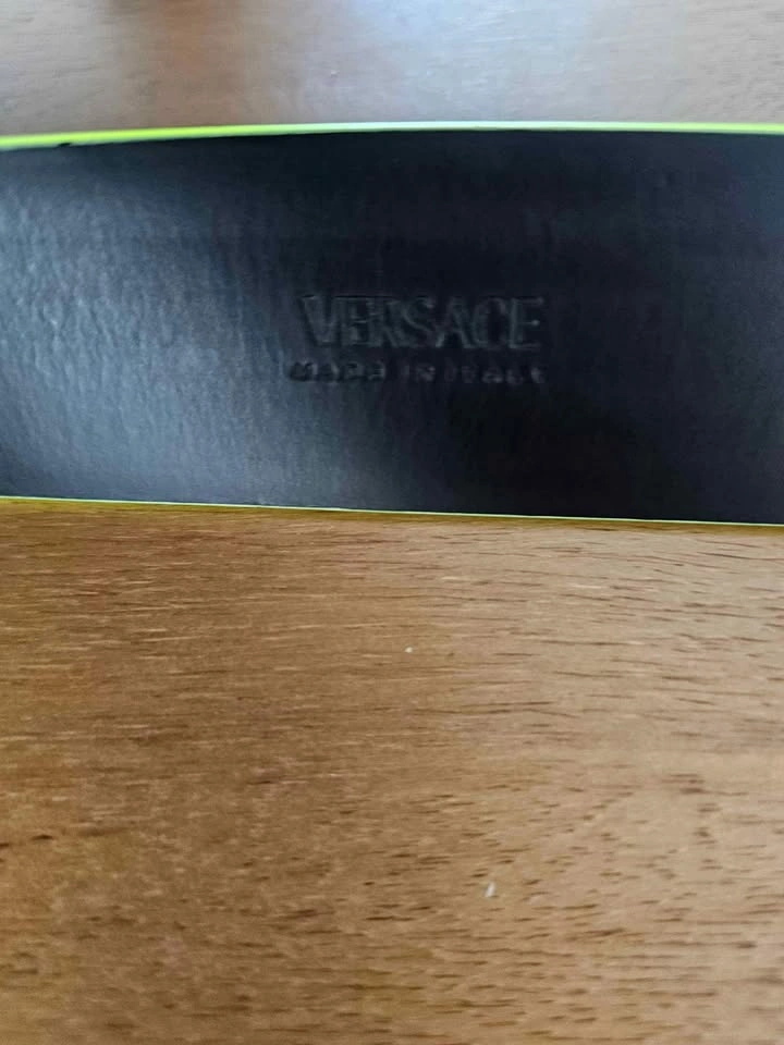 VERSACE Medusa Biggie Leather Belt - photo 4