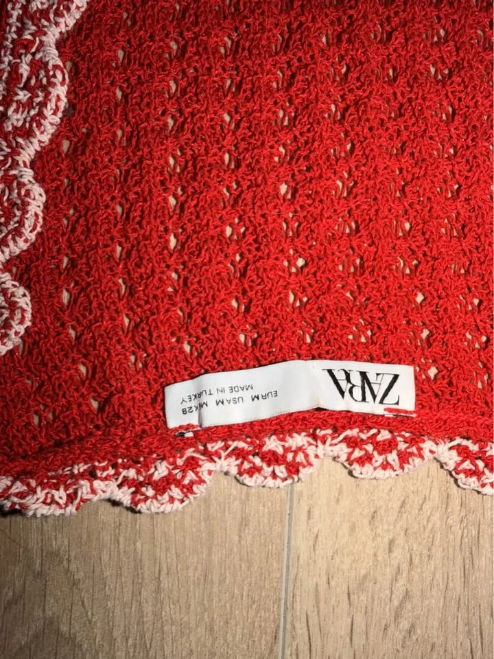 Knit Red Dress Zara - photo 2