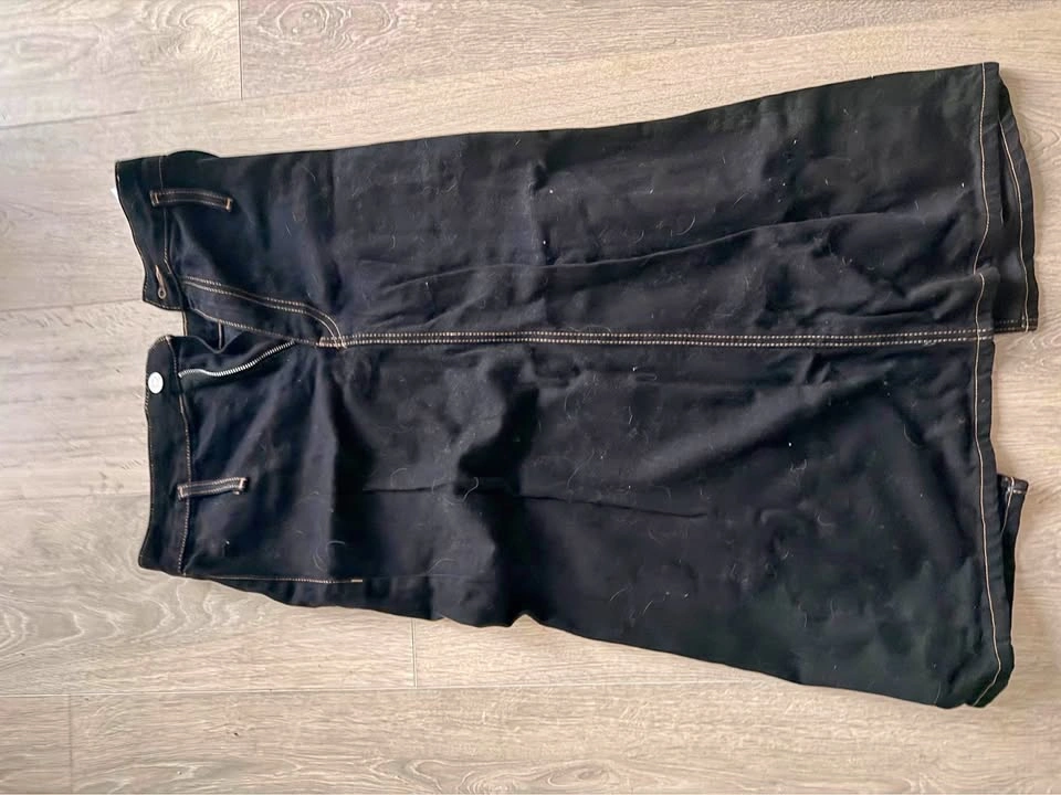 Dark Denim Midi Skirt Medium