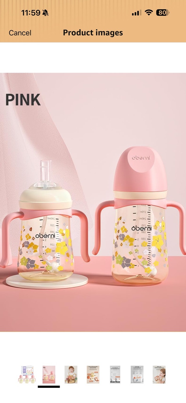 (New - Giftable) Oberni PPSU Baby Sippy Cup - photo 2