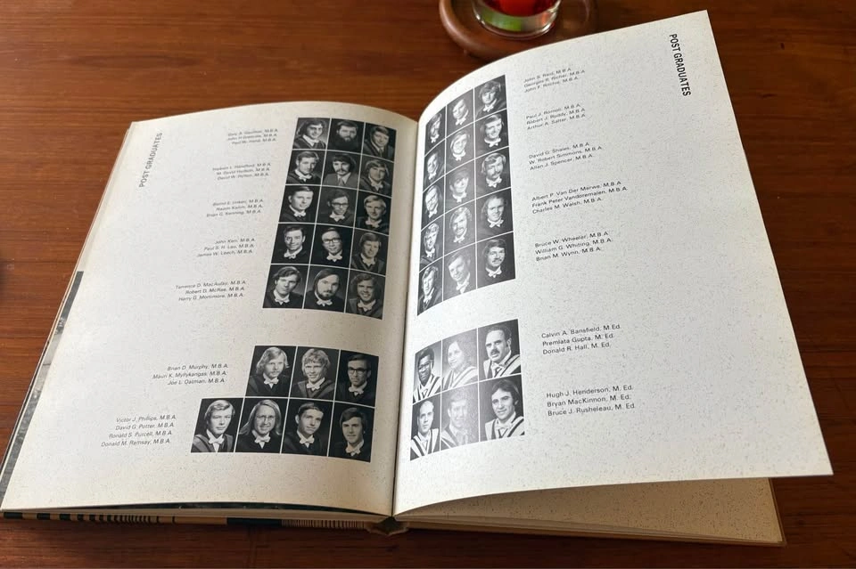 Vintage 1973 Queen’s University Yearbook - photo 3