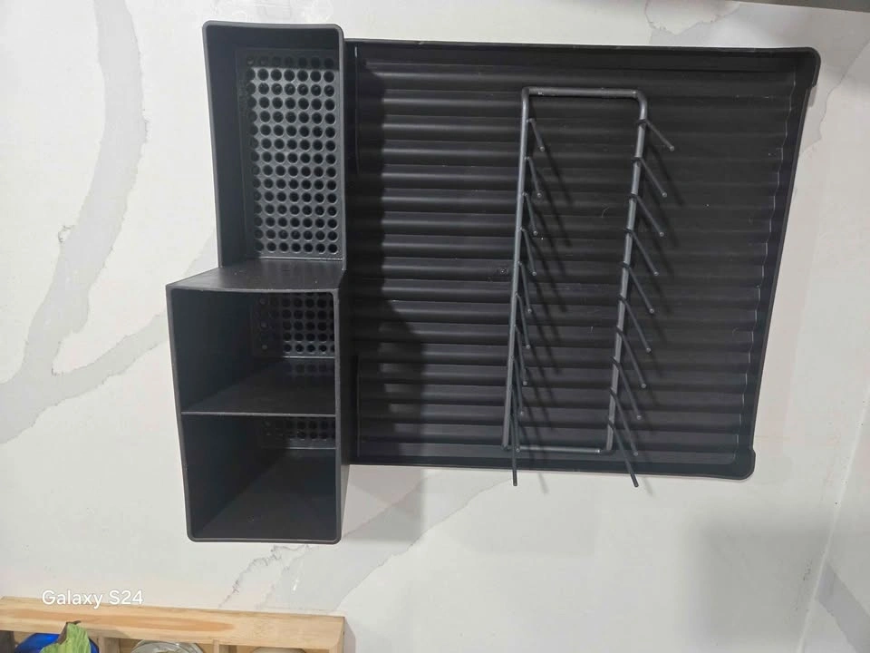 IKEA Black Dish Drying Rack - photo 3