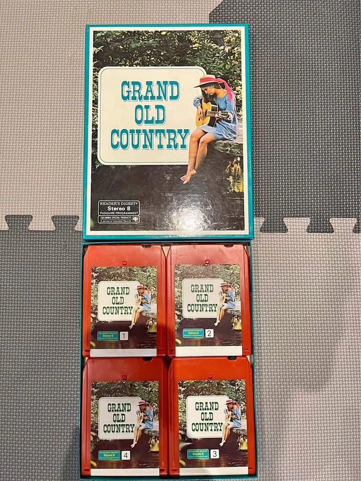Rare eight track collection