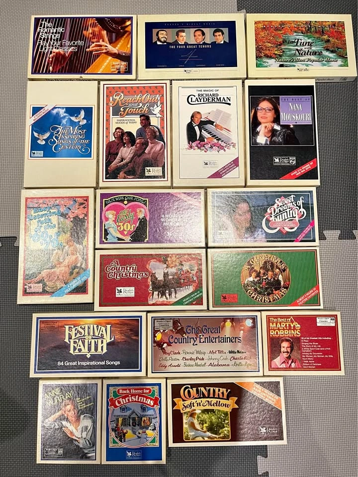 Rare readers digest collection of cassette music