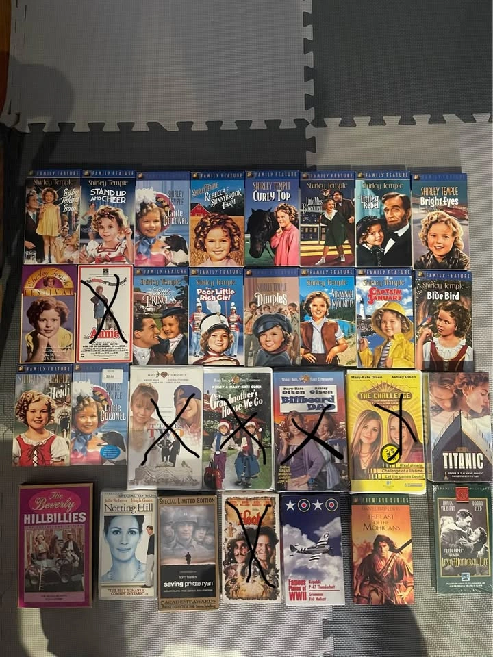 VHS movies box 6 - photo 2