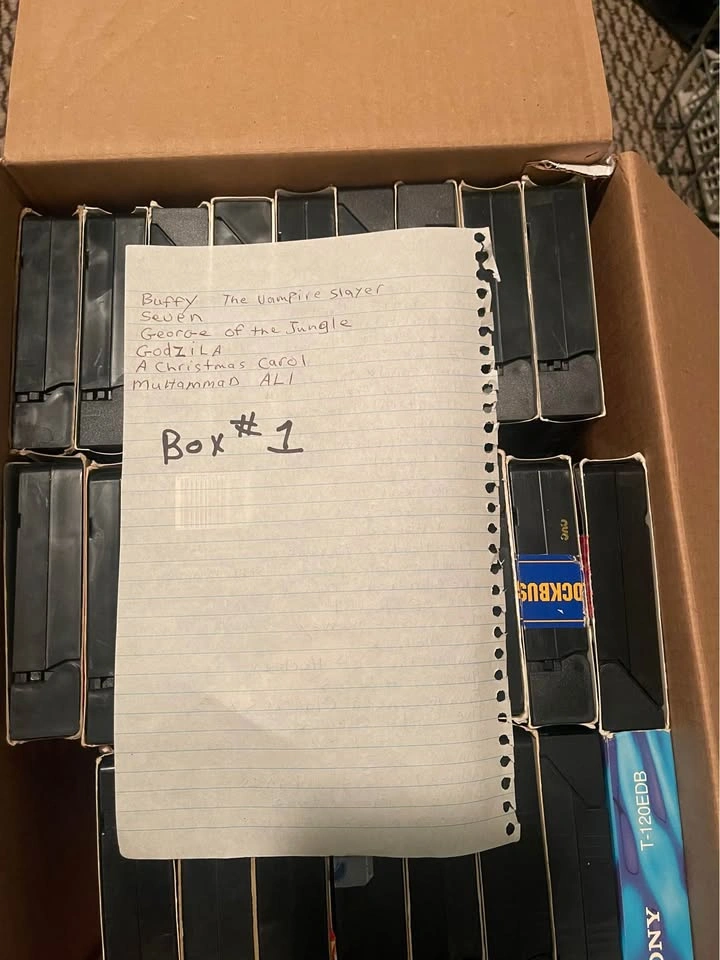 VHS movies