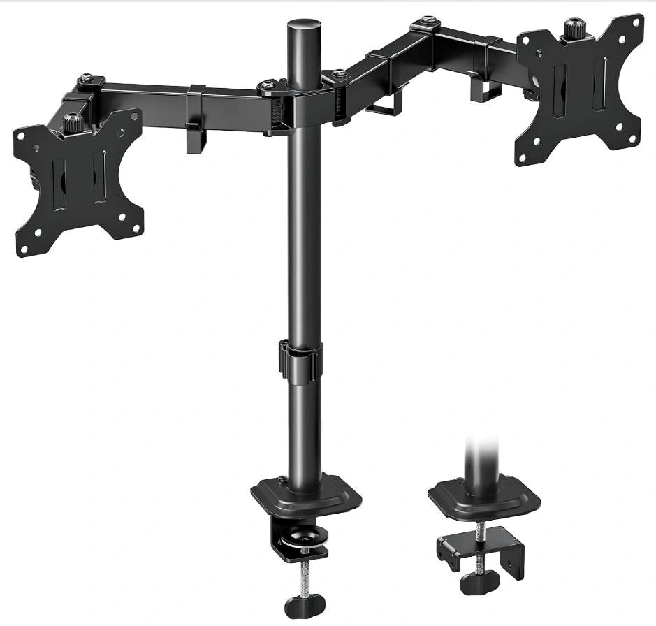 BRAND NEW IN BOX: MOUNTUP Dual Monitor Desk Mount