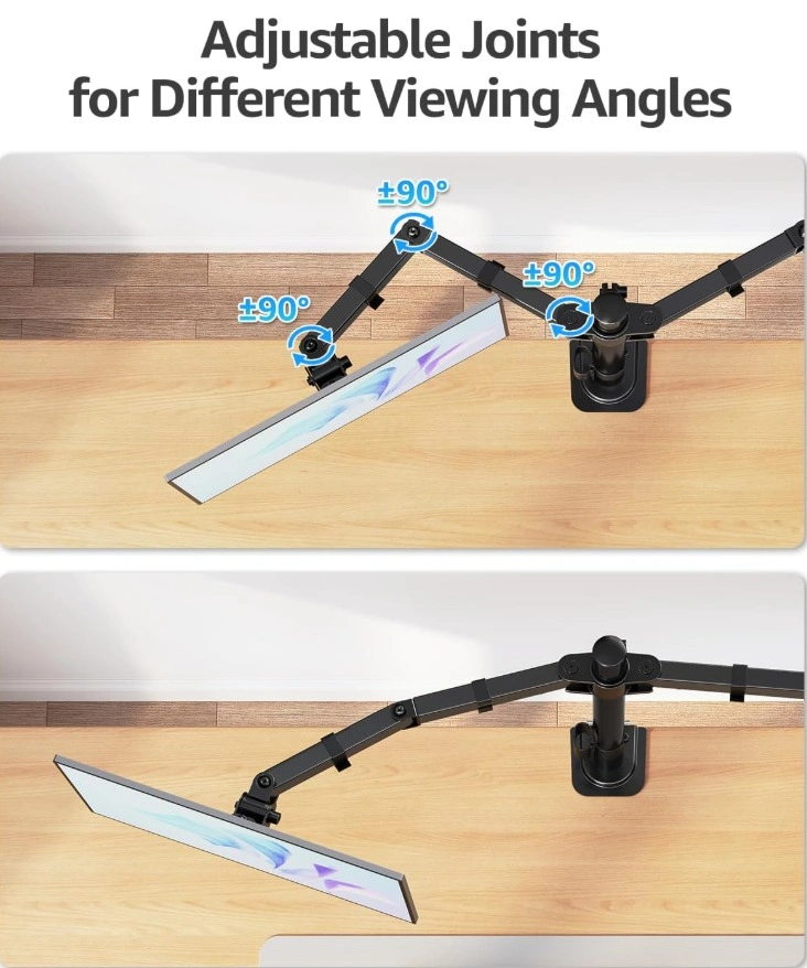 BRAND NEW IN BOX: MOUNTUP Dual Monitor Desk Mount - photo 4