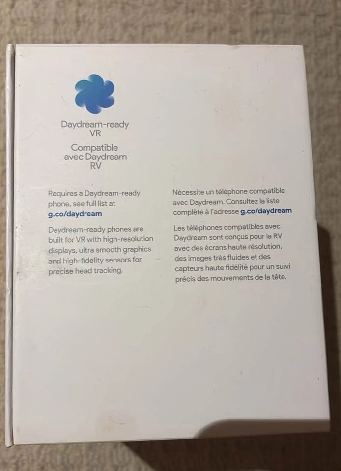 Google Daydream View VR Headset + remote - photo 4