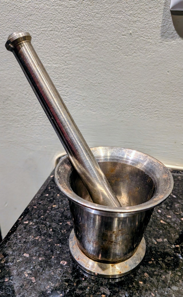 Stainless Steel Mortar and Pestle