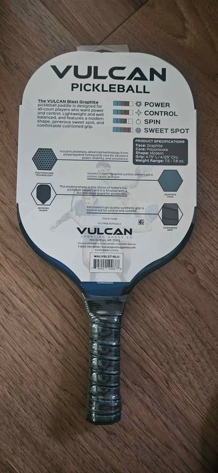 Vulcan Graphite Pickleball Paddles - photo 2