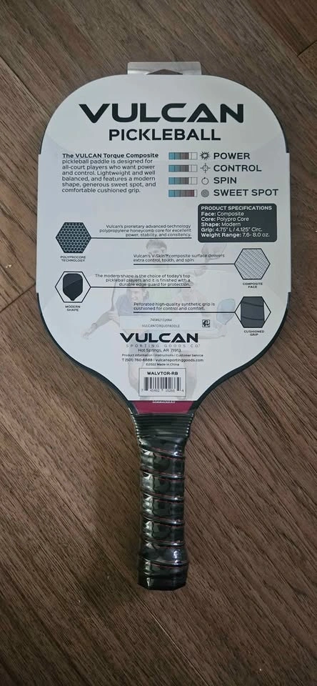 Vulcan Composite Pickleball Paddles - photo 2