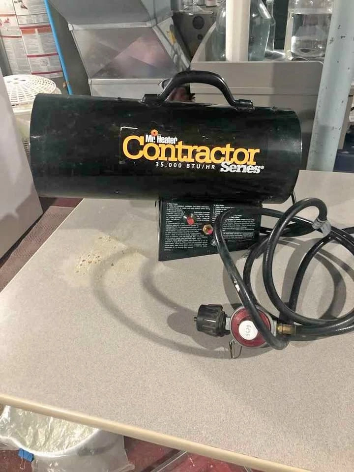 Portable Propane Forced air heater