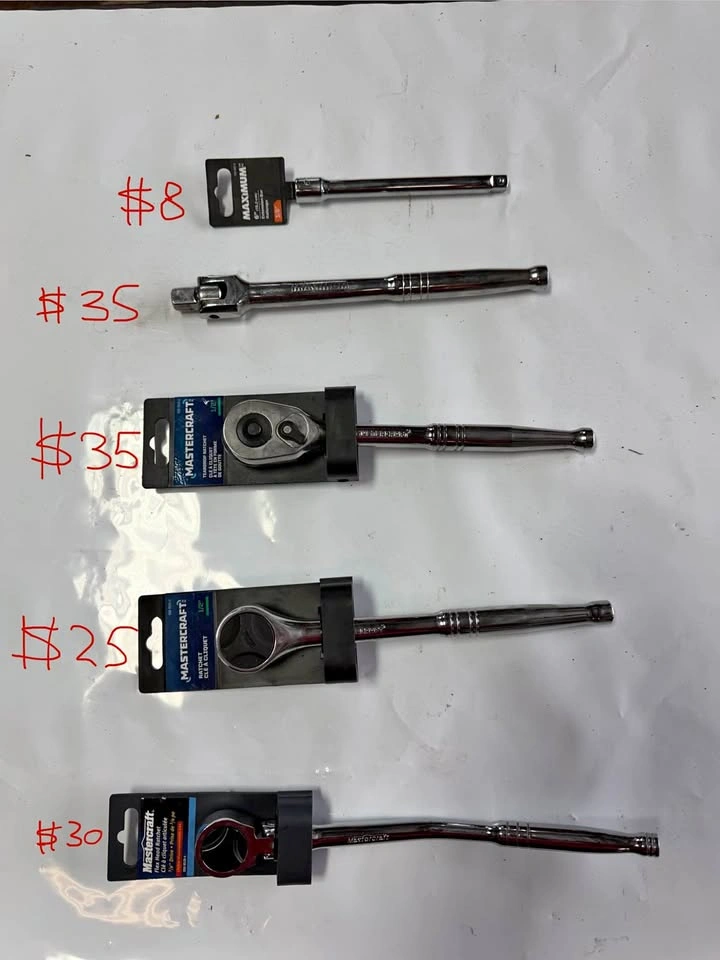 Mastercraft / Maximum Ratchets, Breaker Bars & Extensions