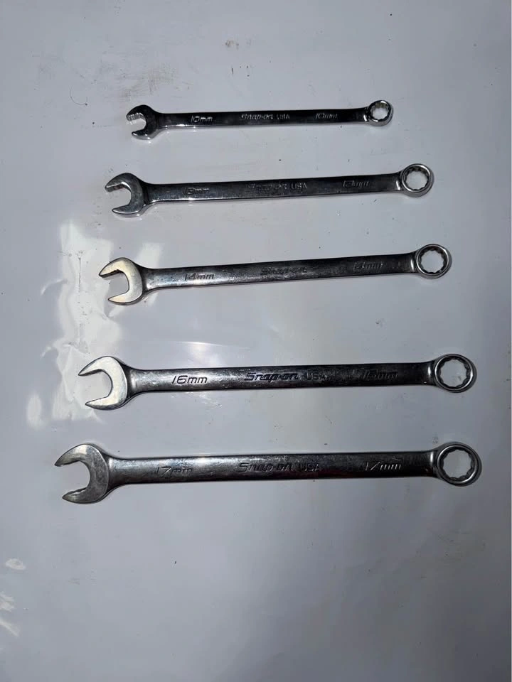 Snap-on USA Metric Wrench Set (10mm–17mm) - photo 2