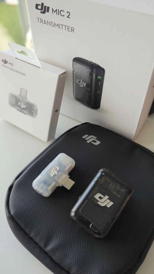 DJI Mic 2 Transmitter + DJI Mic Mobile Receiver Kit