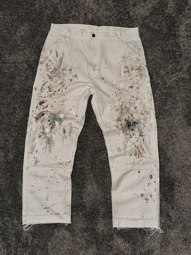 White Painter Pants Size 38x36