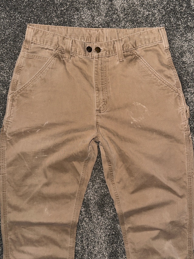 carhartt canvas work pants size 34x33 - photo 2