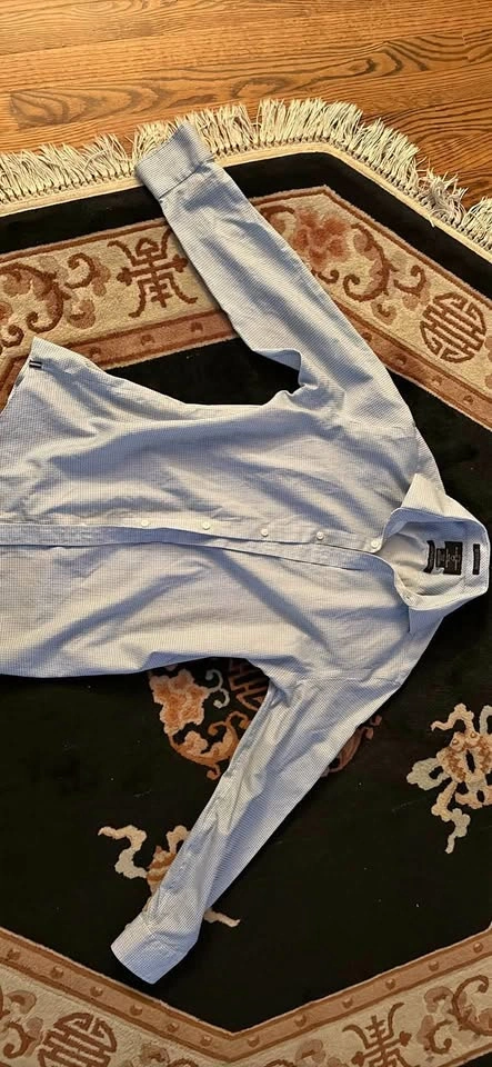 Blue dress shirt