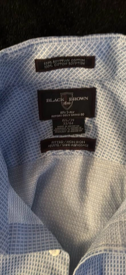 Blue dress shirt - photo 2