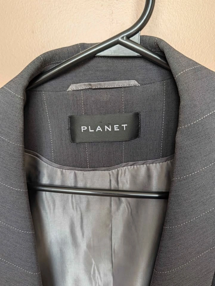 Planet Pinstripe Blazer and Skirt set - photo 4
