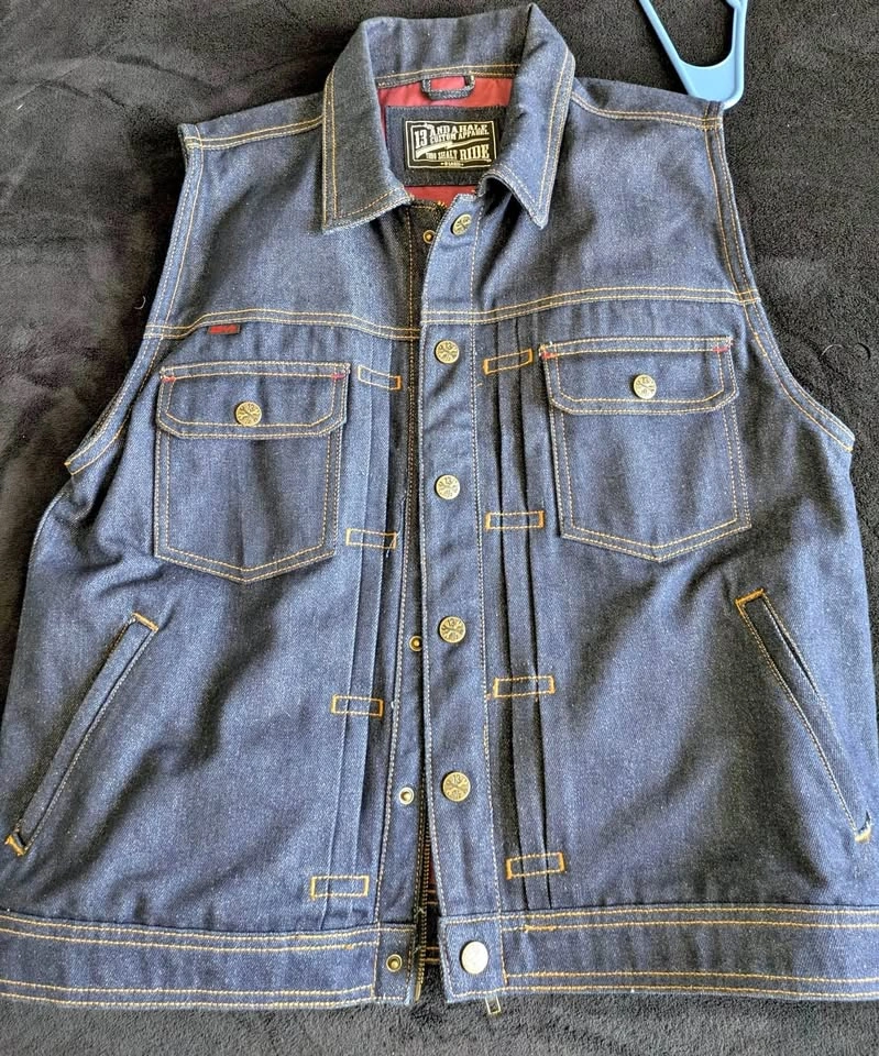 Rain Splitter Denim Vest