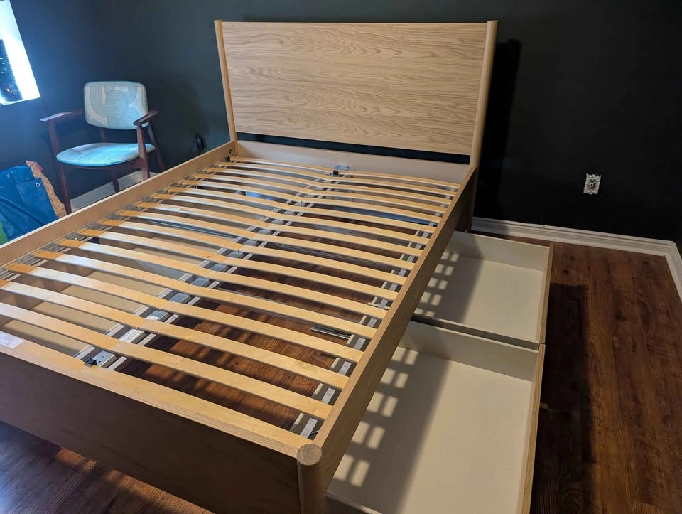 IKEA Tonstad Queen bed frame - photo 2