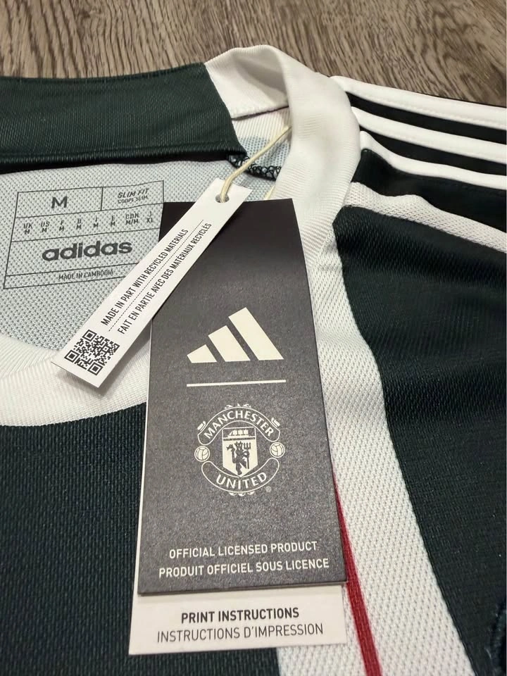 Officially Licensed Adidas Manchester United Away Jersey 2023-24 - photo 5