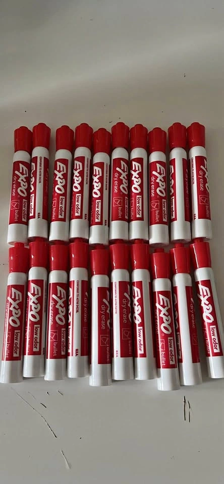 20 expo dry erase markers