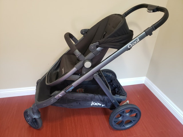 Joovy Qool Stroller + Adapters + Rain Cover