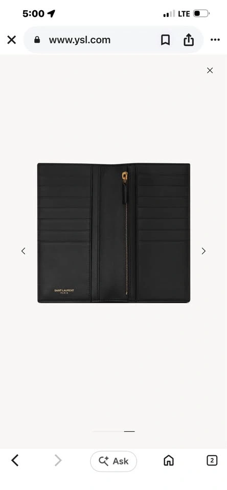 Saint Laurent Continental Wallet - photo 5