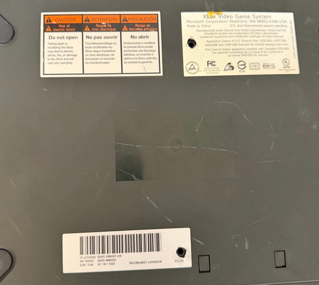 X Box 1st gen Original for Parts - photo 4