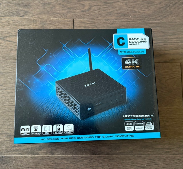 Zotac C1325 Nano Intel 3160 Dual Gigabit Ethernet