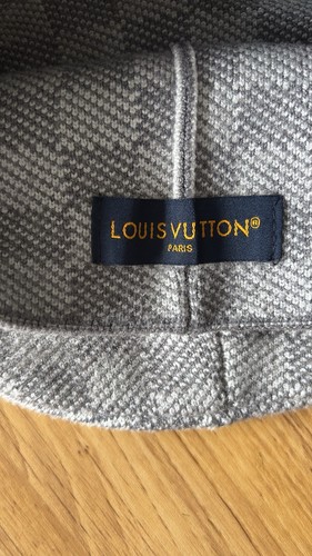 Grey Louis Vuitton Designer Beanie - photo 3