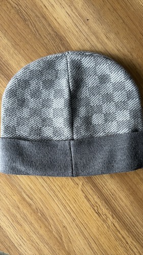 Grey Louis Vuitton Designer Beanie - photo 4