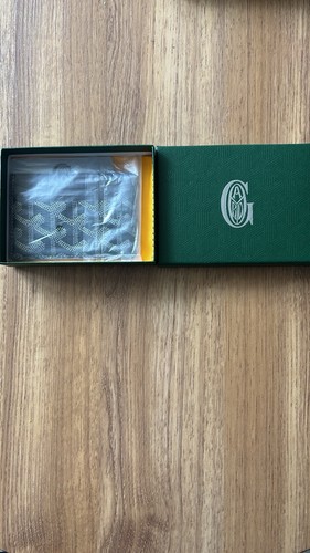 Goyard Victorie Wallet Grey Leather Brand New With Box - photo 3