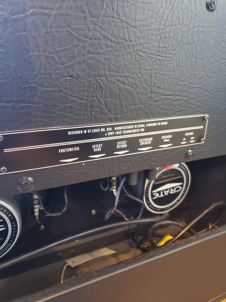 Crate V33 amp for sale - photo 4