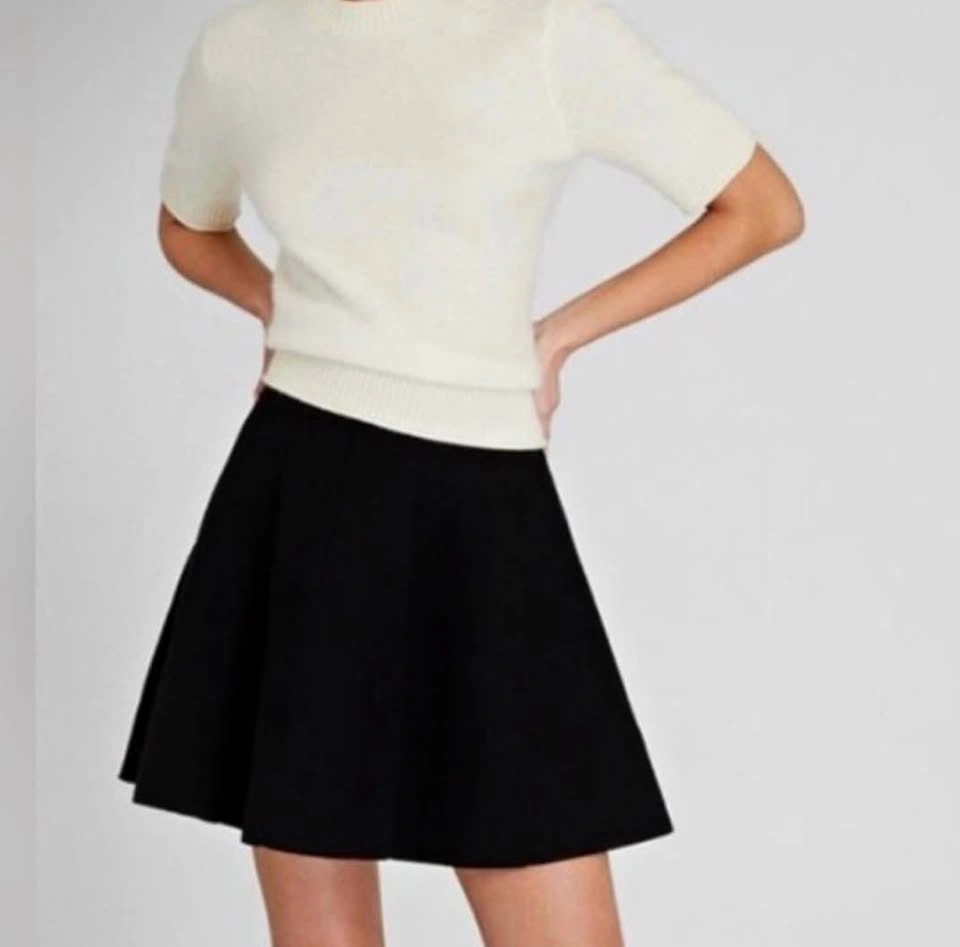 Club Monaco Milano Knit skirt, black, S, excellent condition