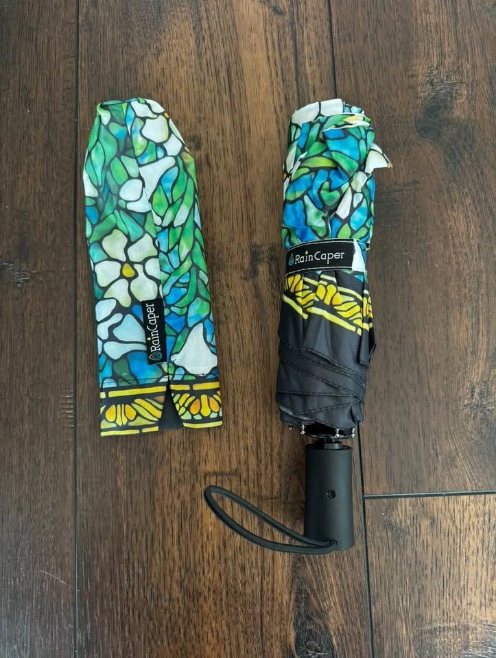 Raincaper Travel Umbrella – Compact, One-Touch Open & Close - photo 2