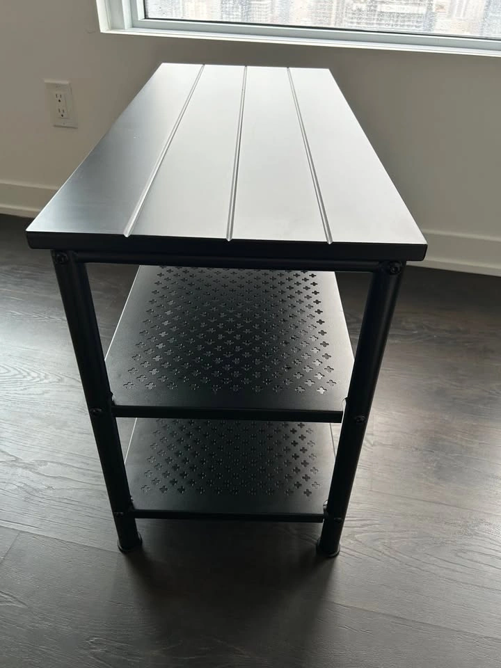 IKEA Bench with double Shoe Storage - Black - photo 3