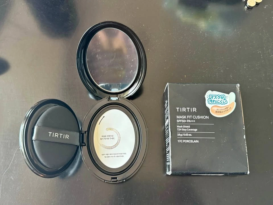 Tir Tir Mask Fit Foundation Cushion 17C Porcelain - New