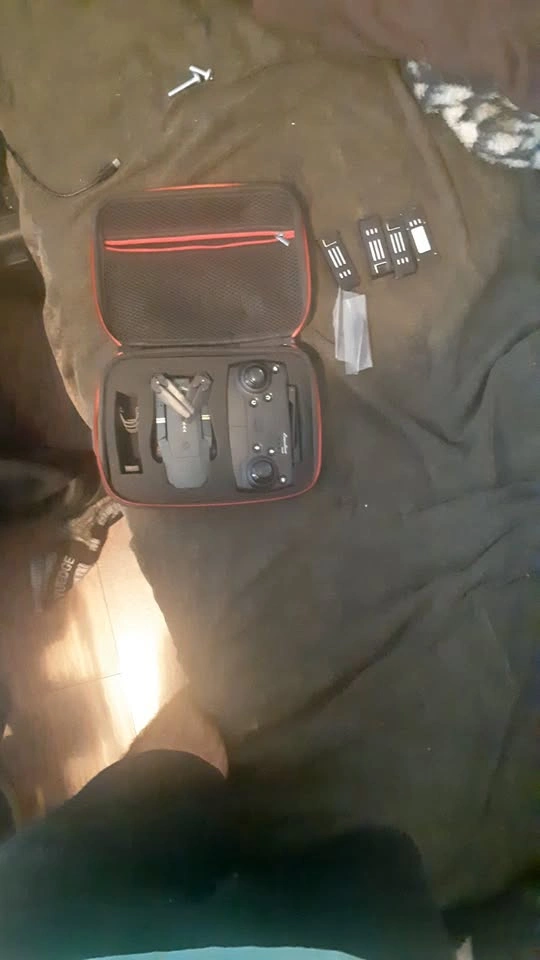 Drone with Controller and Case