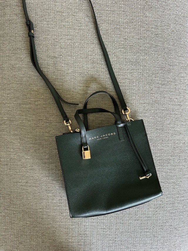 Cotton and Leather Bag (used a few times)