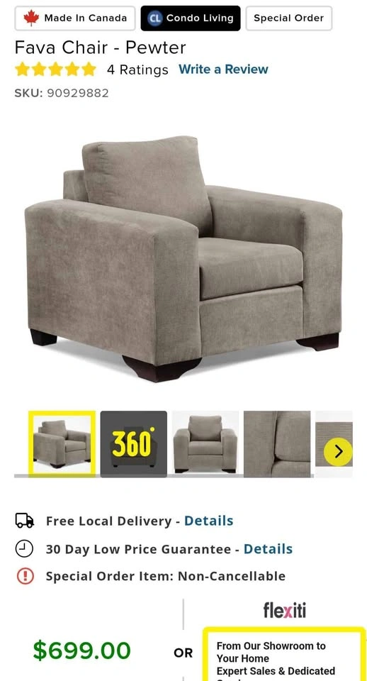 Set of Arm Chairs - photo 3