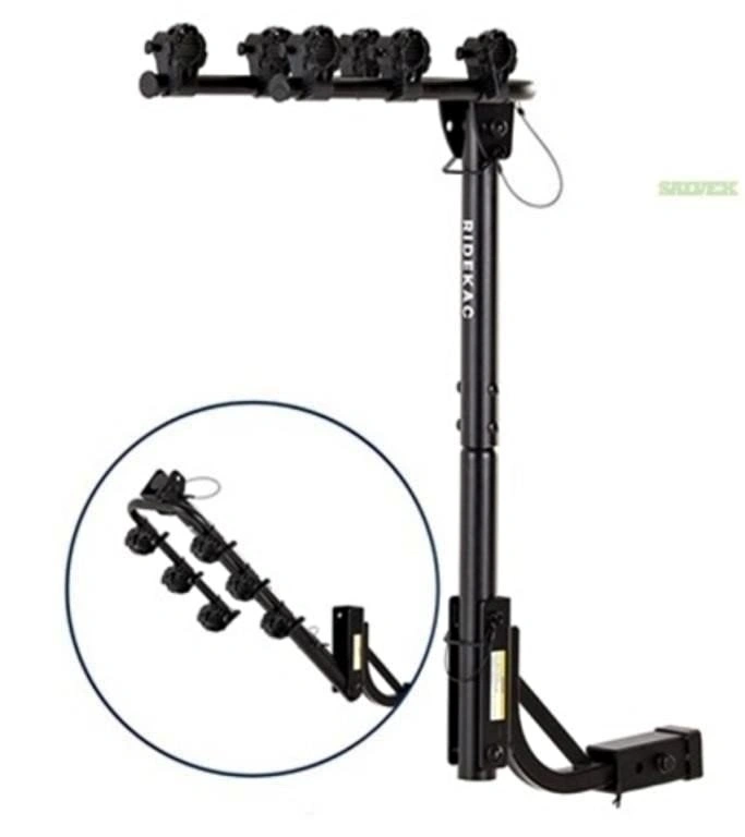 New 3 Bike Hitch Mounted Hanging Bike Rack