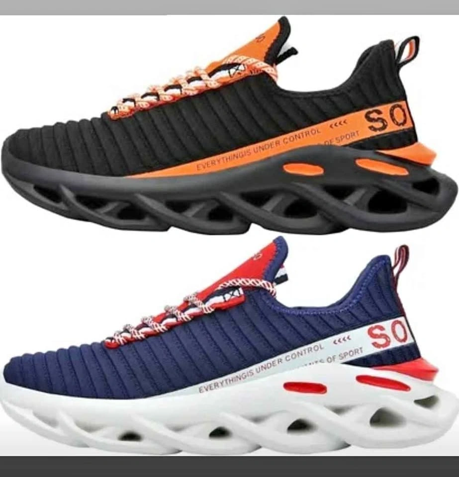 New FUSHITON Men's Walking Shoes Size 45 (Two Styles)