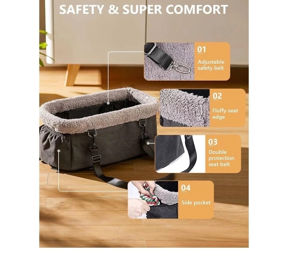 Dog Car Seat for Small Dogs (Retail $26-35) - photo 2