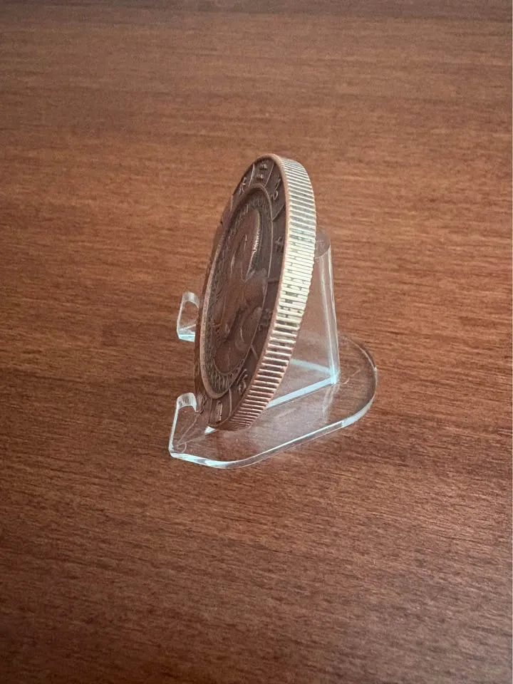 1 oz .999 Fine Copper Bullion Zodiac Round “Aries” image indicator(3)